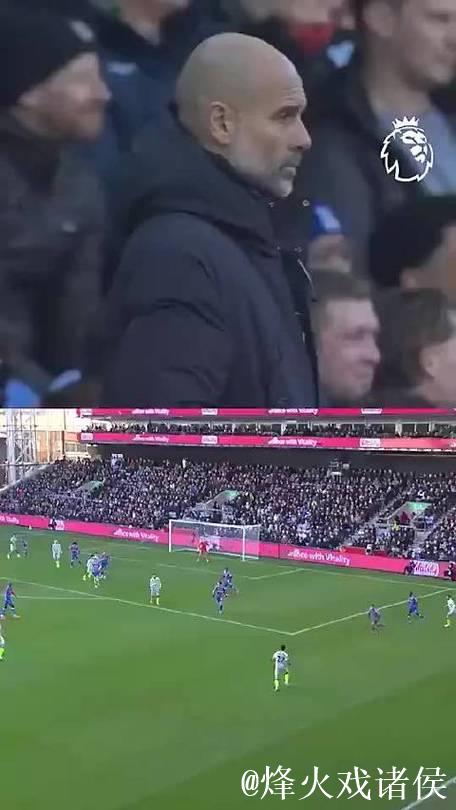 那一刻哈兰德被瓜迪奥拉灵魂附体，远程遥控哈兰德头球破门